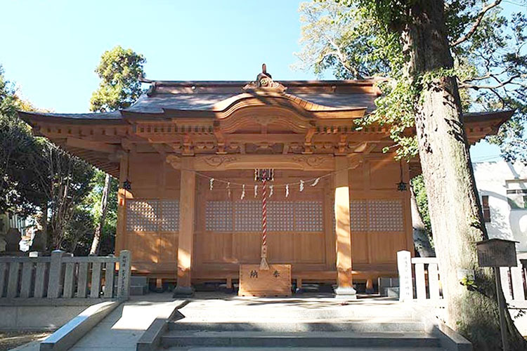 備後須賀稲荷神社（春日部市）本殿・拝殿の修復