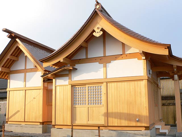 稲荷神社（栃木市）新築工事